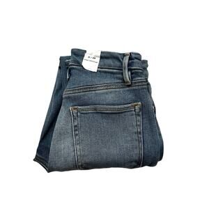 Good American Good Legs Skinny Light Wash Denim Jeans Size 0 / 25 NWT